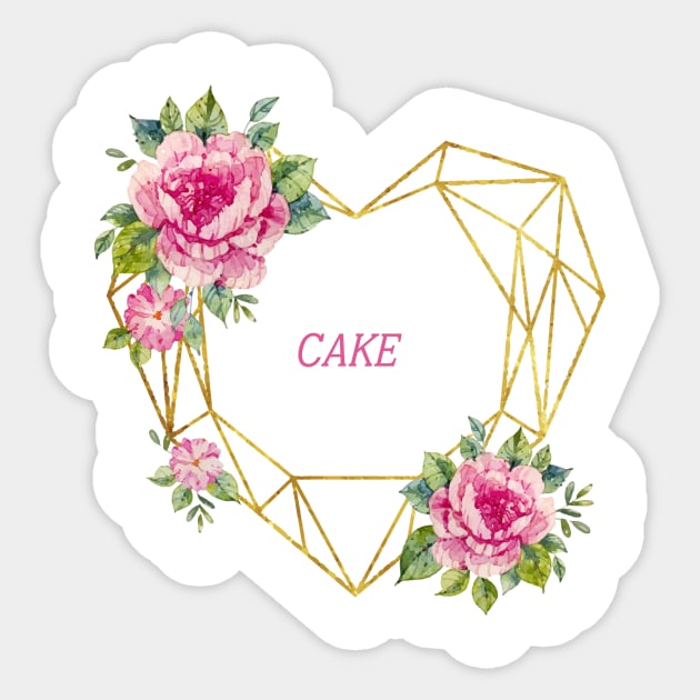 Cake Sticker by heroics